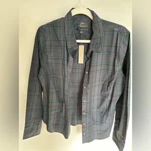 NWT jcrew tartan plaid shirt